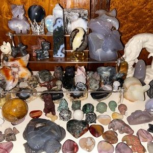 Selling beautiful crystals all shapes styles and types!